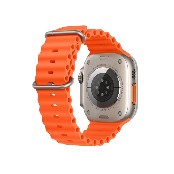 Apple Watch Series 7, Red Aluminum Case with Red Sport Band – Image 3