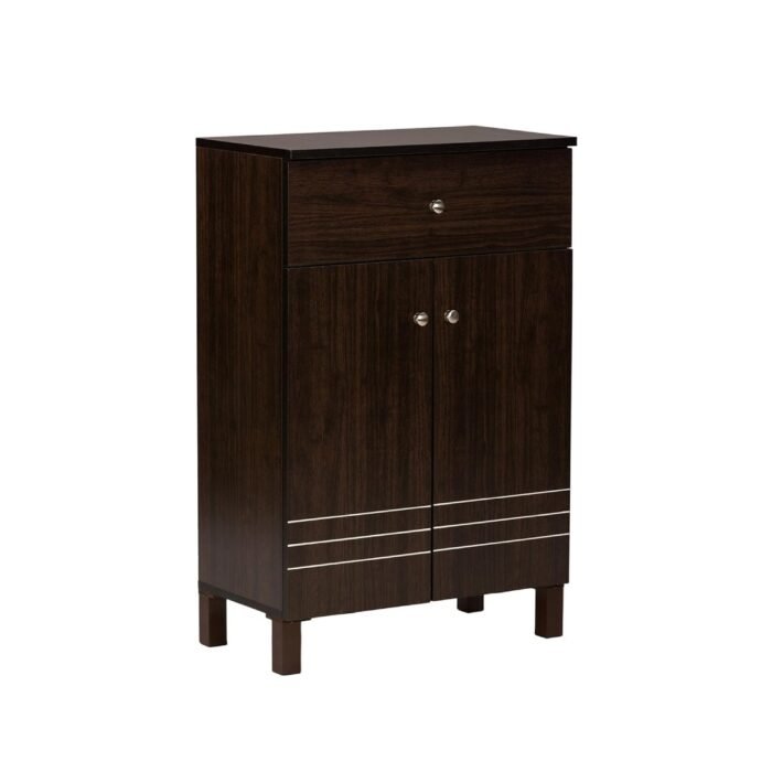 Spacewood 4 Door Wardrobe Natural Finish, Brown – Image 3