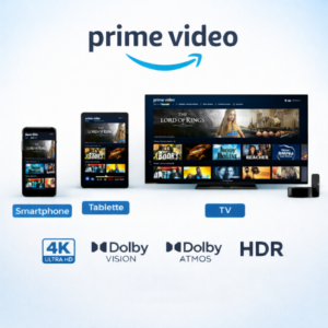 Compte Prime Video-1 Mois-1 Profil Privé-Prime